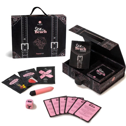 SECRETPLAY - KIT DE VIAJE SEX ON THE BEACH MULTILINGÜE (ES/EN/DE/FR/NL/PT)