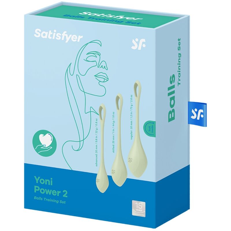 Kit de Entrenamiento Verde Satisfyer Yoni Power 2