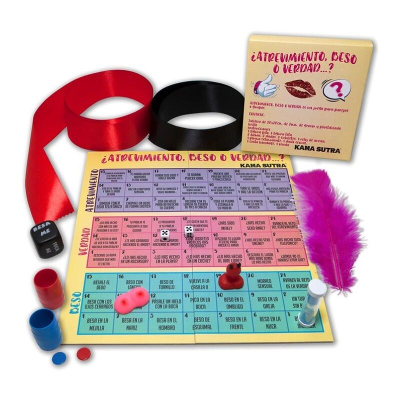 Juego de Atrevimiento, Beso o Verdad - Diablo Picante para Noches Divertidas