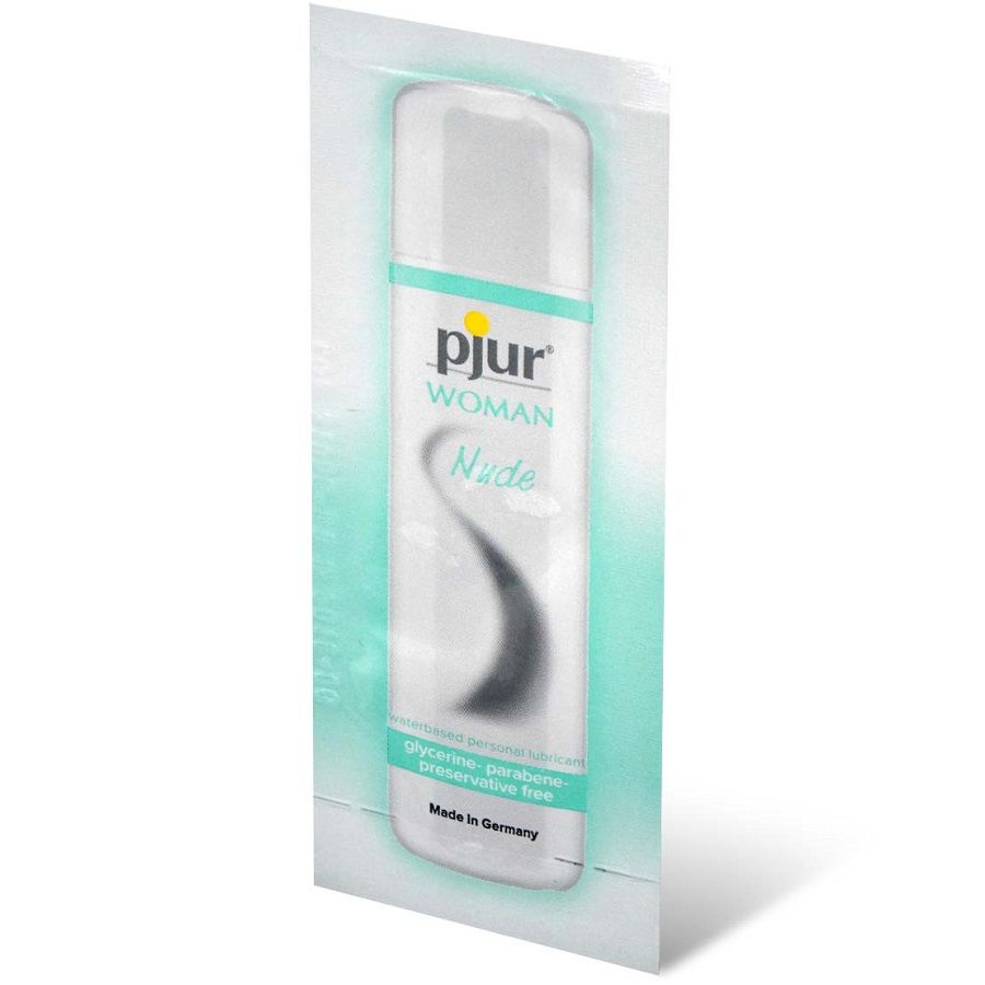 Lubricante Pjur Woman Nude 2ml: Fórmula Hipoalergénica y Sostenible para Piel Sensible Sin Parabenos