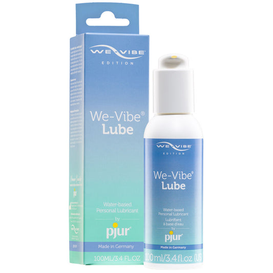 Lubricante íntimo Pjur y We-Vibe edición especial - Base acuosa, 100 ML, compatible con productos We-Vibe