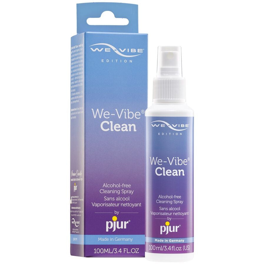 Limpiador de Juguetes Eróticos We-Vibe Pjur 100 ml - Higiene y Cuidado Seguro