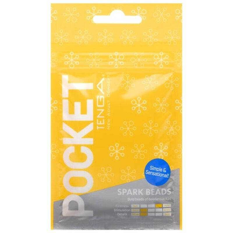 TENGA SPARK Beards - Masturbador Pocket Discreto y Potente