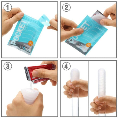TENGA SPARK Beards - Masturbador Pocket Discreto y Potente