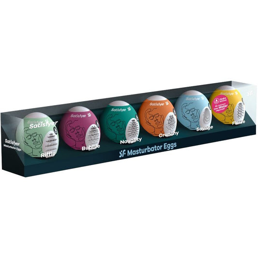 Kit Huevos Masturbadores de Satisfyer – Placer Instantáneo, Sensación Realista