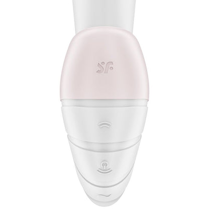 SATISFYER - SUPERNOVA ESTIMULADOR Y VIBRADOR BLANCO
