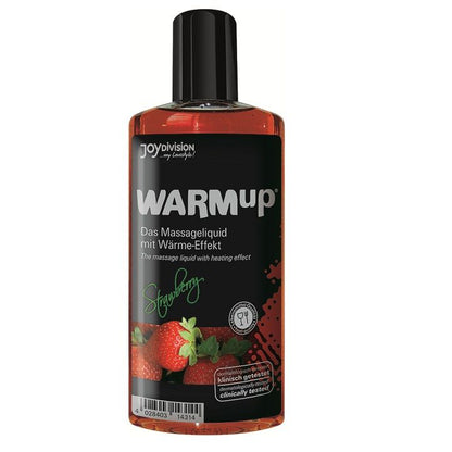 Aceite de Masaje Calor Fresa 150ml - JOYDIVISION WARMUP
