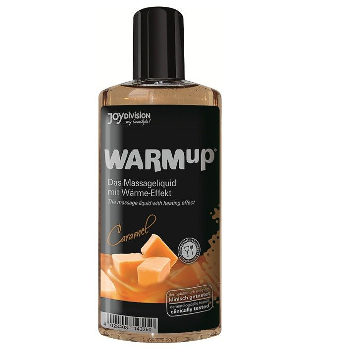 Aceite de Masaje Efecto Calor de Caramelo 150ml - JOYDIVISION WARMUP