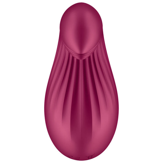 SATISFYER - DIPPING DELIGHT VIBRADOR LAY-ON AZUL