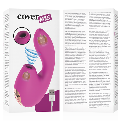 Descubre el Placer con COVERME: Vibrador de Alta Calidad para el Punto G y Clítoris, con Motores Potentes y Silicona Suave.