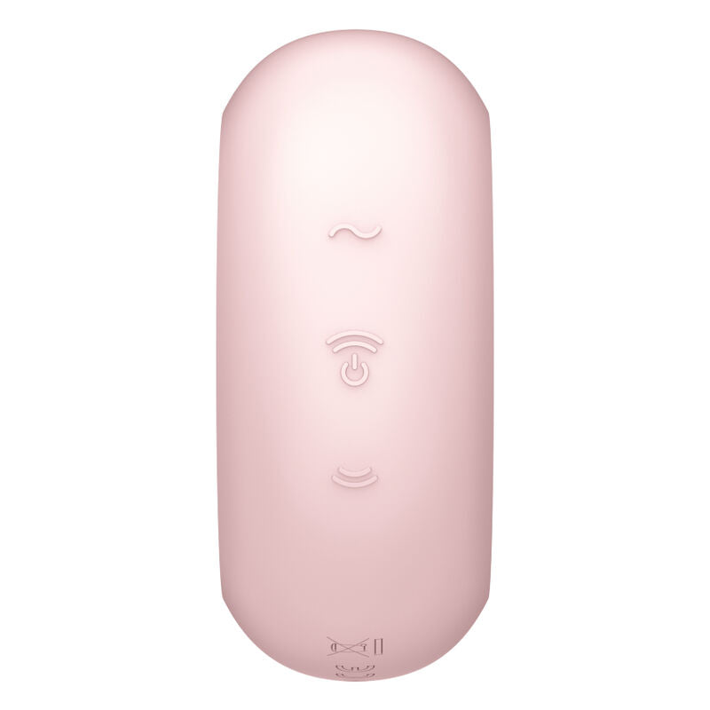 Satisfyer Pro To Go 3: Estimulador y Vibrador Dual en Color Negro para el Placer Portátil