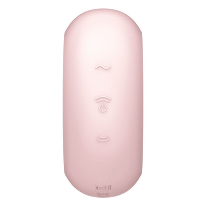 Satisfyer Pro To Go 3: Estimulador y Vibrador Dual en Color Negro para el Placer Portátil