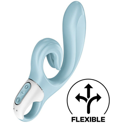 Vibrador Rabbit Azul "Love Me" de Satisfyer - Placer y Estilo