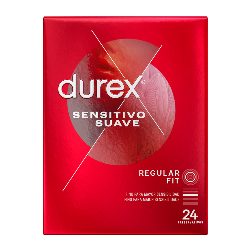 Durex Sensitivo Suave: Preservativos Ultrafinos con Ajuste Perfecto para Máxima Comodidad y Seguridad