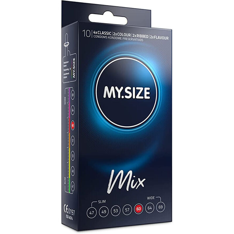 Descubre la Variedad de Condones MY.SIZE: Ajuste Perfecto, Hipoalergénicos y 100% Veganos