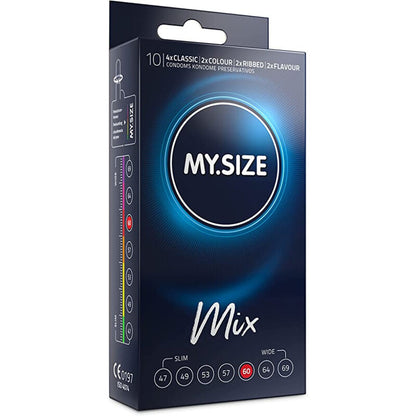 Descubre la Variedad de Condones MY.SIZE: Ajuste Perfecto, Hipoalergénicos y 100% Veganos
