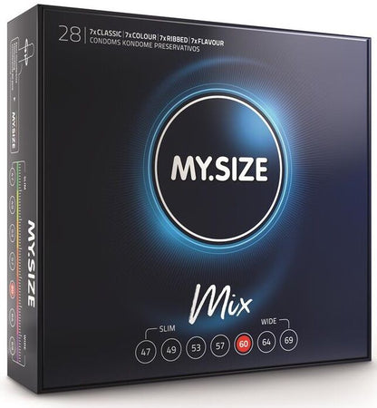 "MY.SIZE Condones 100% Veganos y Hipoalergénicos – Variedad Natural, Colores y Sabores – Ultra Finos para Máxima Sensibilidad"