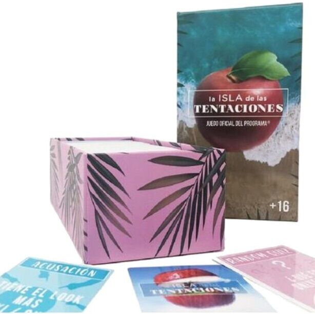Juego de Cartas Isla de las Tentaciones - Diversión y Risas para los Más Valientes (3-8 Jugadores, 350 Cartas)