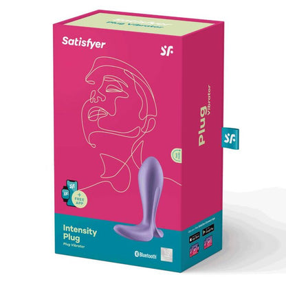 Plug Anal Morado - Satisfyer Intensity para Placer Intenso
