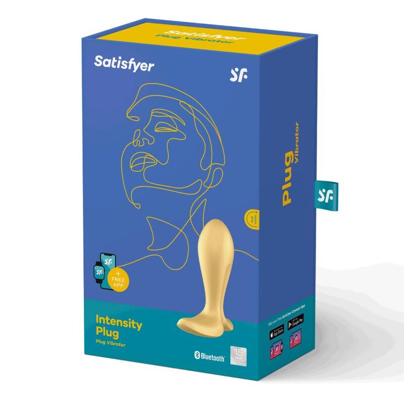 Plug Anal Morado - Satisfyer Intensity para Placer Intenso