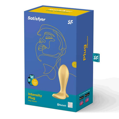 Plug Anal Morado - Satisfyer Intensity para Placer Intenso