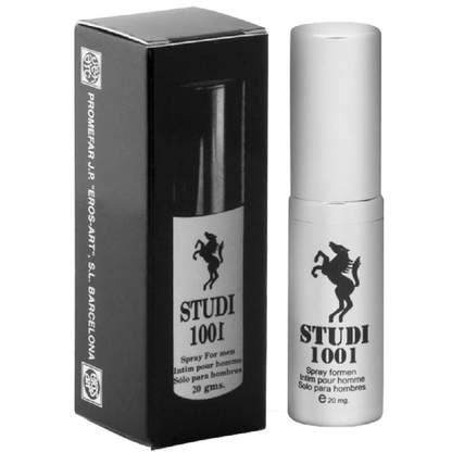 Spray Retardante EROS-ART STUDI 1001 - 20 ml para Mayor Duración