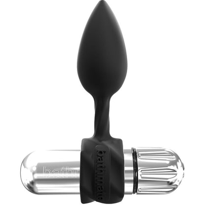 Kit de Plugs Anales Bathmate de 4 Piezas con Bala Vibradora Recargable y Resistente al Agua