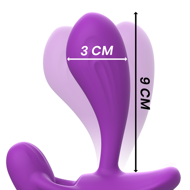 Plug Anal Vibrador INTENSE™ Shelly™ – Potencia, Placer y Control Absoluto