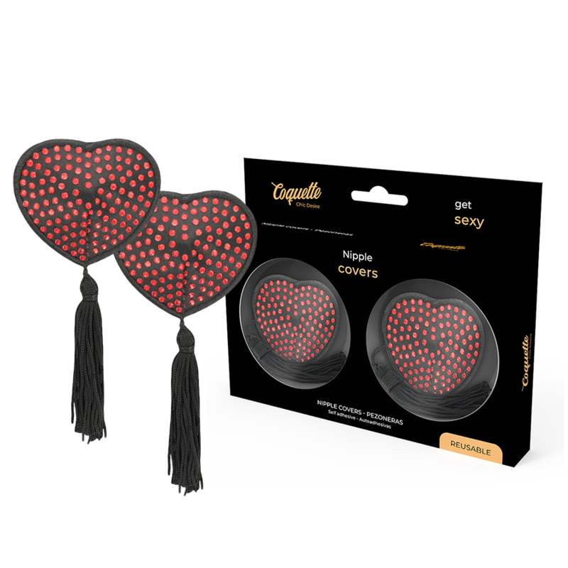 Cubre-pezones Coquette Chic Desire: Tu toque de seducción y elegancia con fácil aplicación