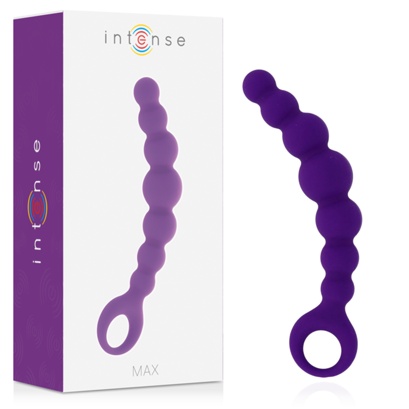 Cuentas Anales INTENSE MAX en Lila - Experiencia Intensa y Placentera