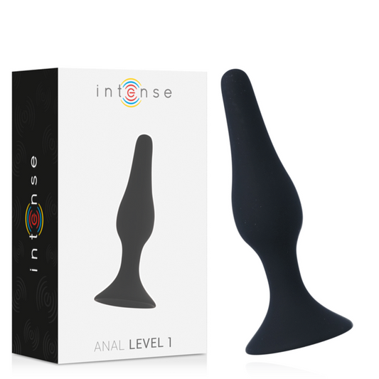 Plug Anal Nivel 1 de 10.5 cm en Negro - INTENSE