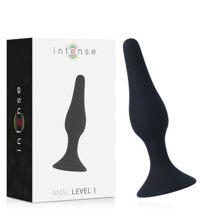 Plug Anal Nivel 1 de 10.5 cm en Negro - INTENSE