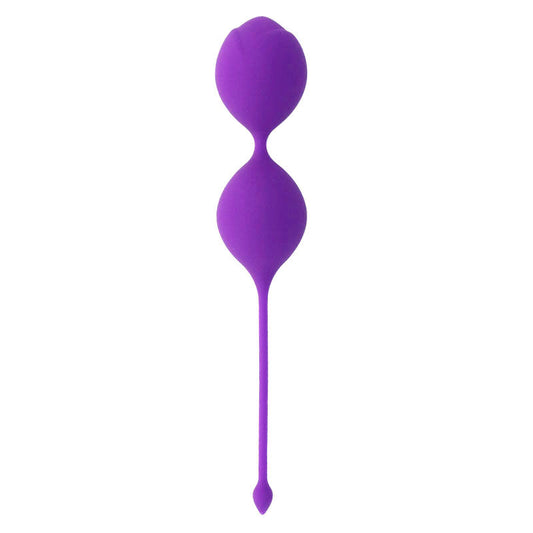 Bolas Kegel de Silicona Lila INTENSE - KISHA FIT para Ejercicios de Suelo Pélvico