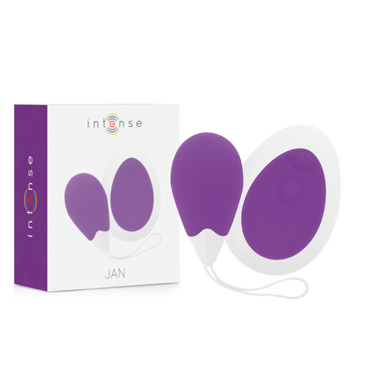 Huevo vibrador recargable con control remoto
