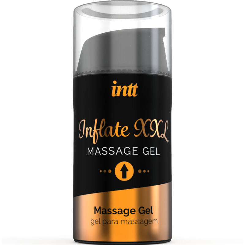 Gel Vasodilatador Inflate XXL de INTT: Potencia tu Erección y Sensibilidad con Aroma a Canela