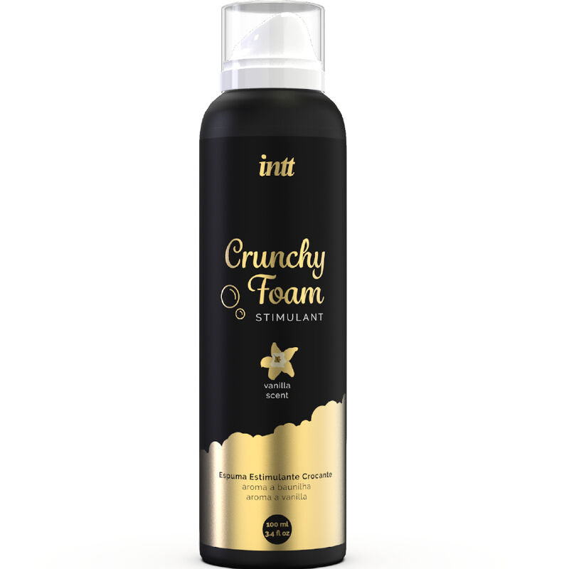 Espuma Estimulante de Masaje y Sexo Oral Sabor Vainilla - INTT Crunchy