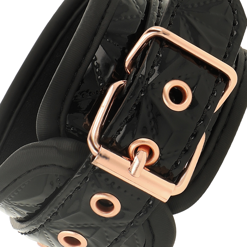 Esposas de Neopreno Coquette Chic Desire - Edición Negra para Manos
