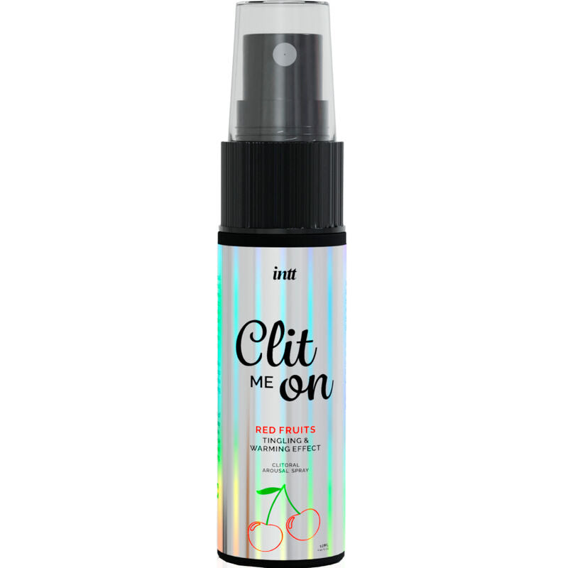 Spray Estimulante Clit Me On: Intensifica el Placer con Sabores Frutales y Sensaciones Vibrantes