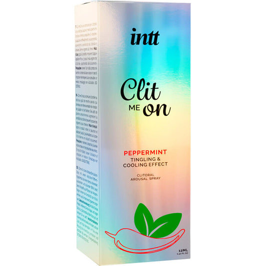 Descubre Clit me On: Spray Estimulante para el Clítoris con Sabor a Menta y Toques de Pimienta para Orgasmos Intensos