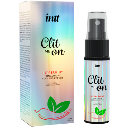 Descubre Clit me On: Spray Estimulante para el Clítoris con Sabor a Menta y Toques de Pimienta para Orgasmos Intensos