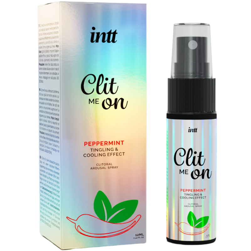 Descubre Clit me On: Spray Estimulante para el Clítoris con Sabor a Menta y Toques de Pimienta para Orgasmos Intensos