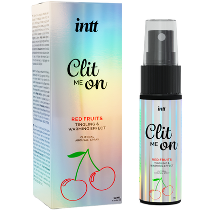 Spray Estimulante Clit Me On: Intensifica el Placer con Sabores Frutales y Sensaciones Vibrantes