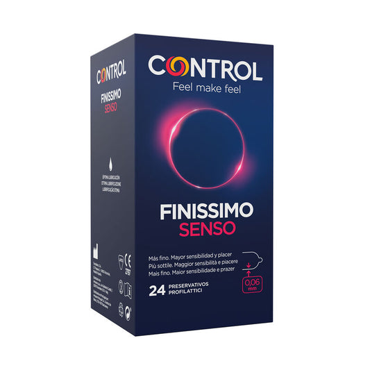 Preservativos Control Adapta Senso: Máxima Sensibilidad y Ajuste Perfecto - Caja de 24 unidades