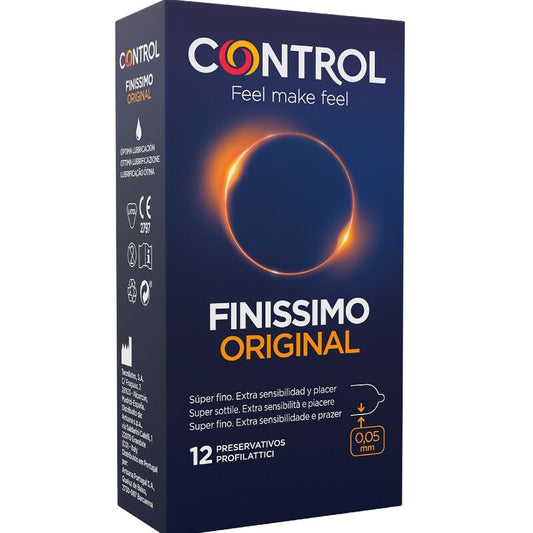 Preservativos Finissimo Control - Pack de 12 unidades