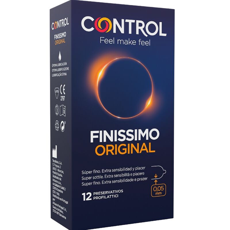 Preservativos Finissimo Control - Pack de 12 unidades