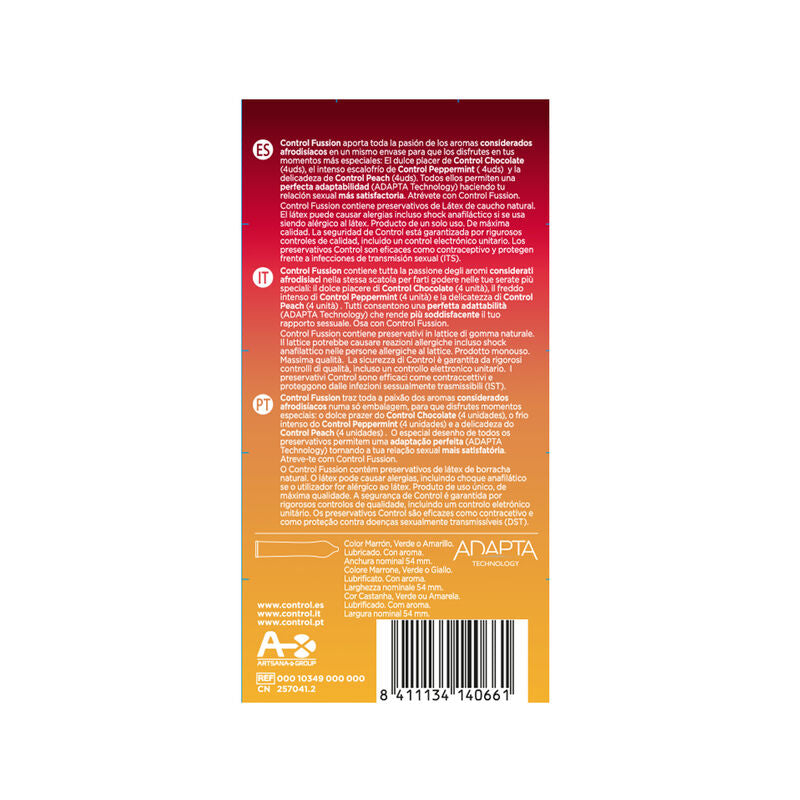 "Preservativos Fussion: Aromas Afrodisíacos de Chocolate, Melocotón y Fresa para Potenciar la Pasión"
