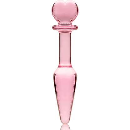 NEBULA SERIES BY IBIZA - MODELO 7 PLUG CRISTAL BOROSILICATO TRANSPARENTE 13.5 CM -O- 3 CM