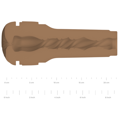Compra el Feel Stroker Generic Butt - Mid Brown de Kiiroo: Placer Interactivo Realista