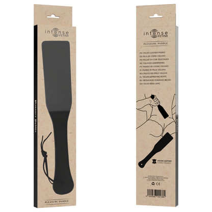 Pala Fetish de Cuero Vegano INTENSE - Juguete Erótico Sensual