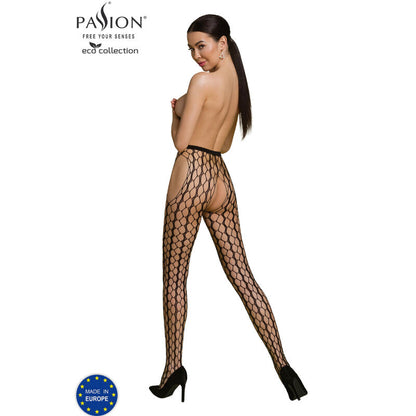 PASSION - ECO COLLECTION BODYSTOCKING ECO S007 ROJO